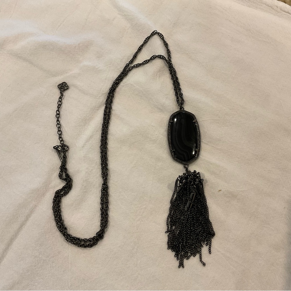 Kendra Scott Rayne Long Tassel Necklace